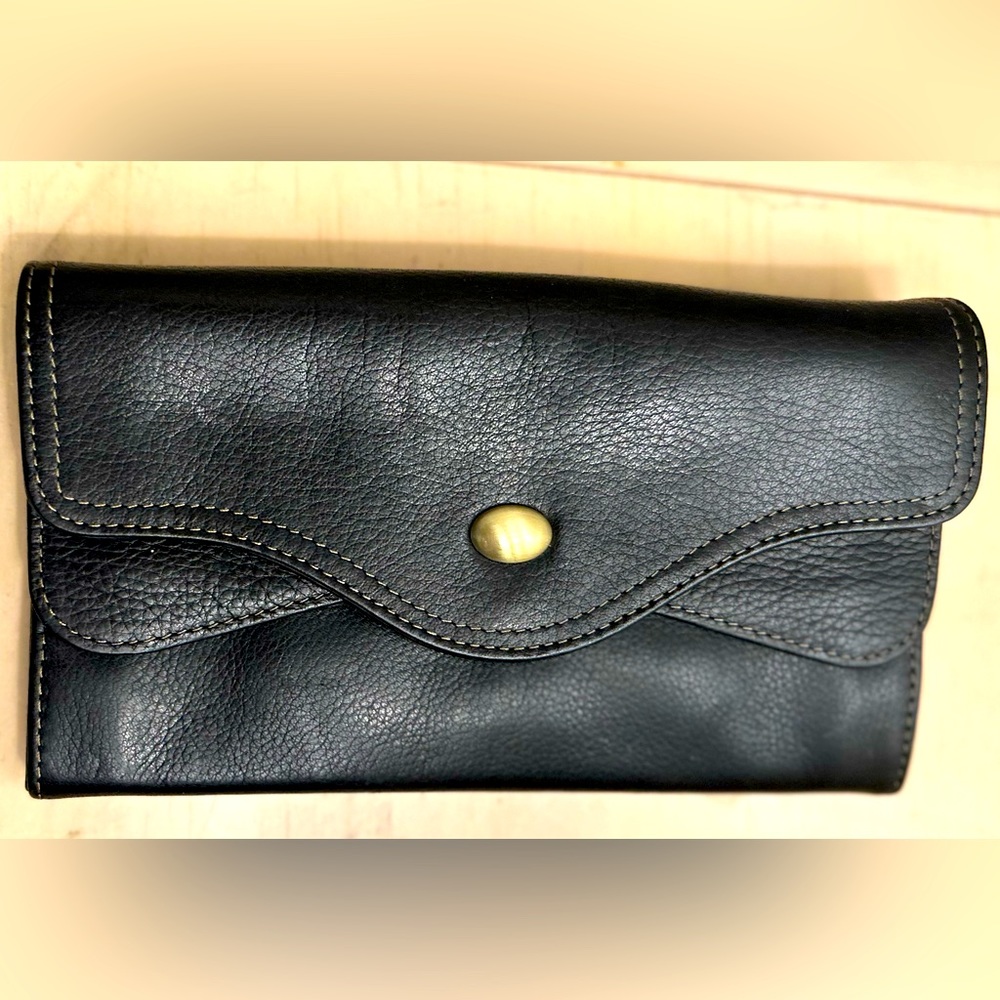 Kenneth Cole New York Black Leather Wallet